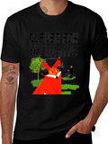 Clever Fox Graphic Tee - Listen Up in Style! product image 1