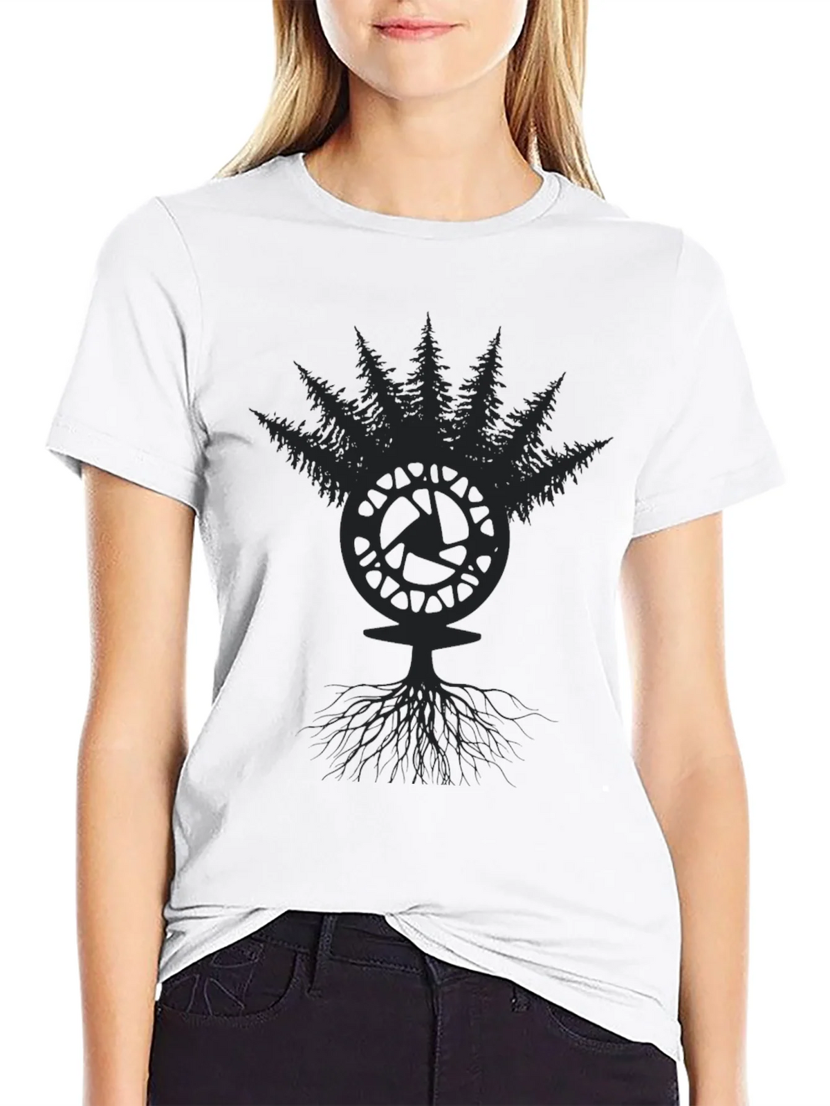 Nature Lens T-Shirt - Dark Forest Camera Tee product image 8