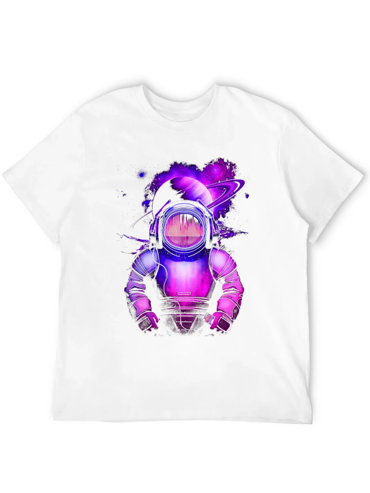 Cosmic DJ Astronaut Graphic Tee product image 10