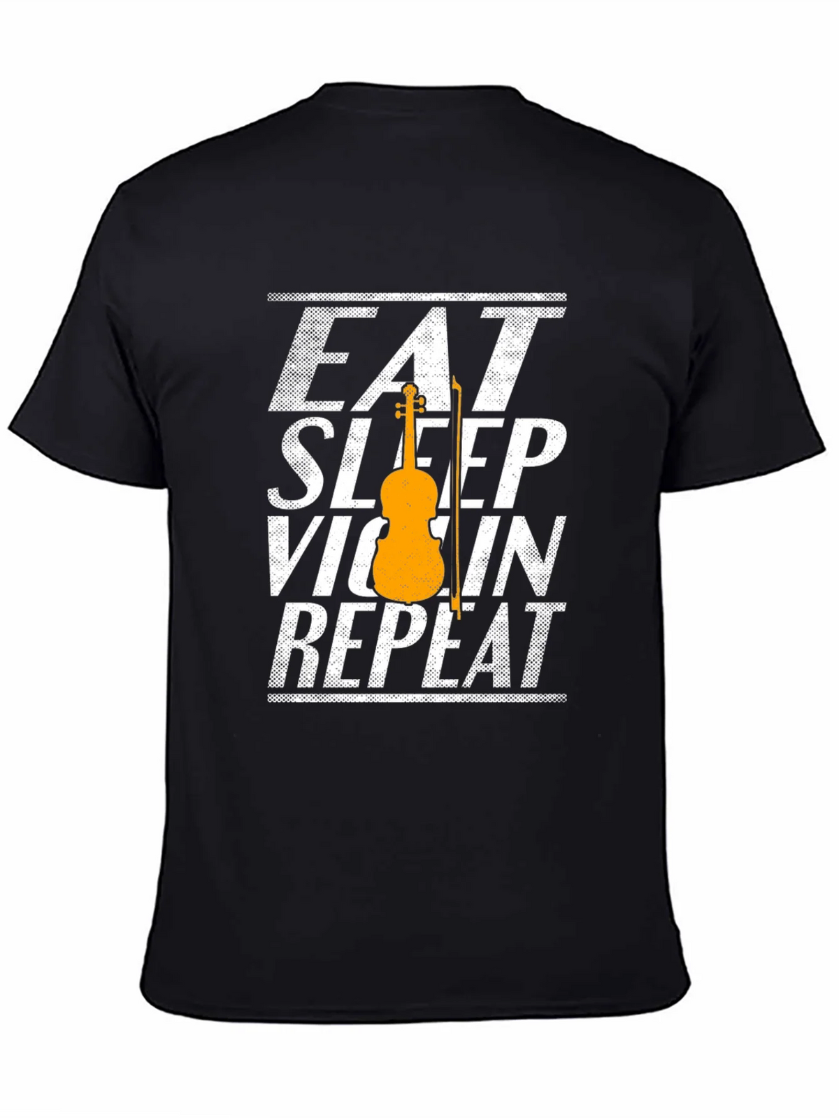 Eat Sleep Violin Repeat T-Shirt Music Lover Tee product image 1