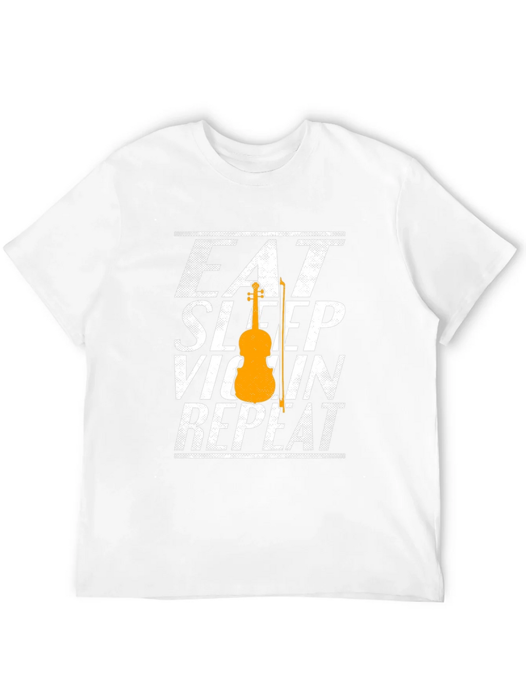 Eat Sleep Violin Repeat T-Shirt Music Lover Tee product image 2