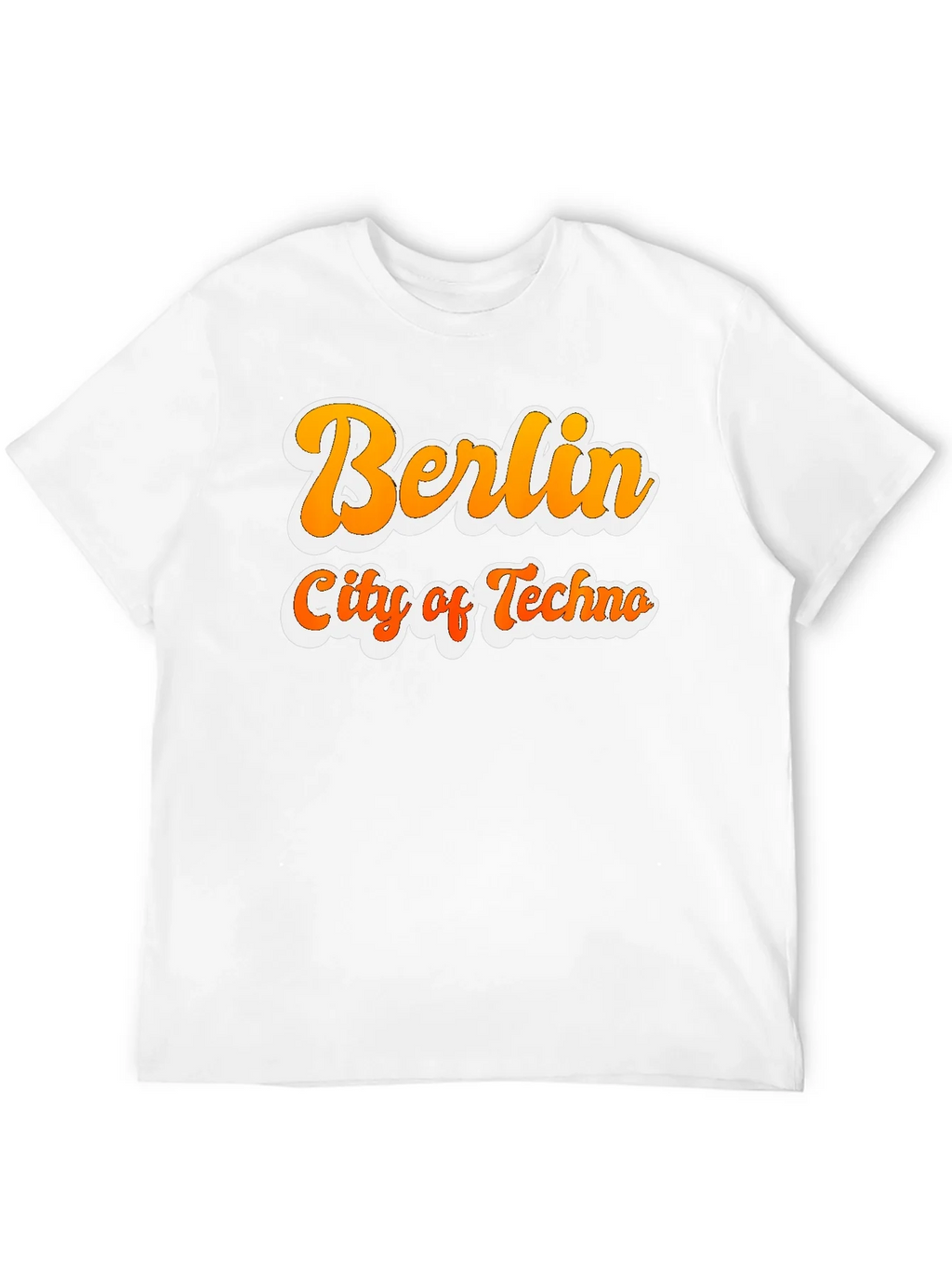 Berlin City of Techno Graphic T-Shirt - Black product image 11