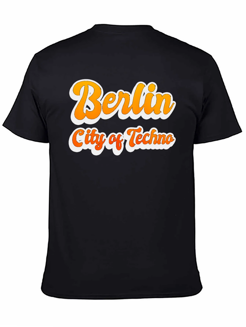 Berlin City of Techno Graphic T-Shirt - Black product image 4