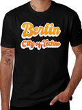 Berlin City of Techno Graphic T-Shirt - Black product image 1