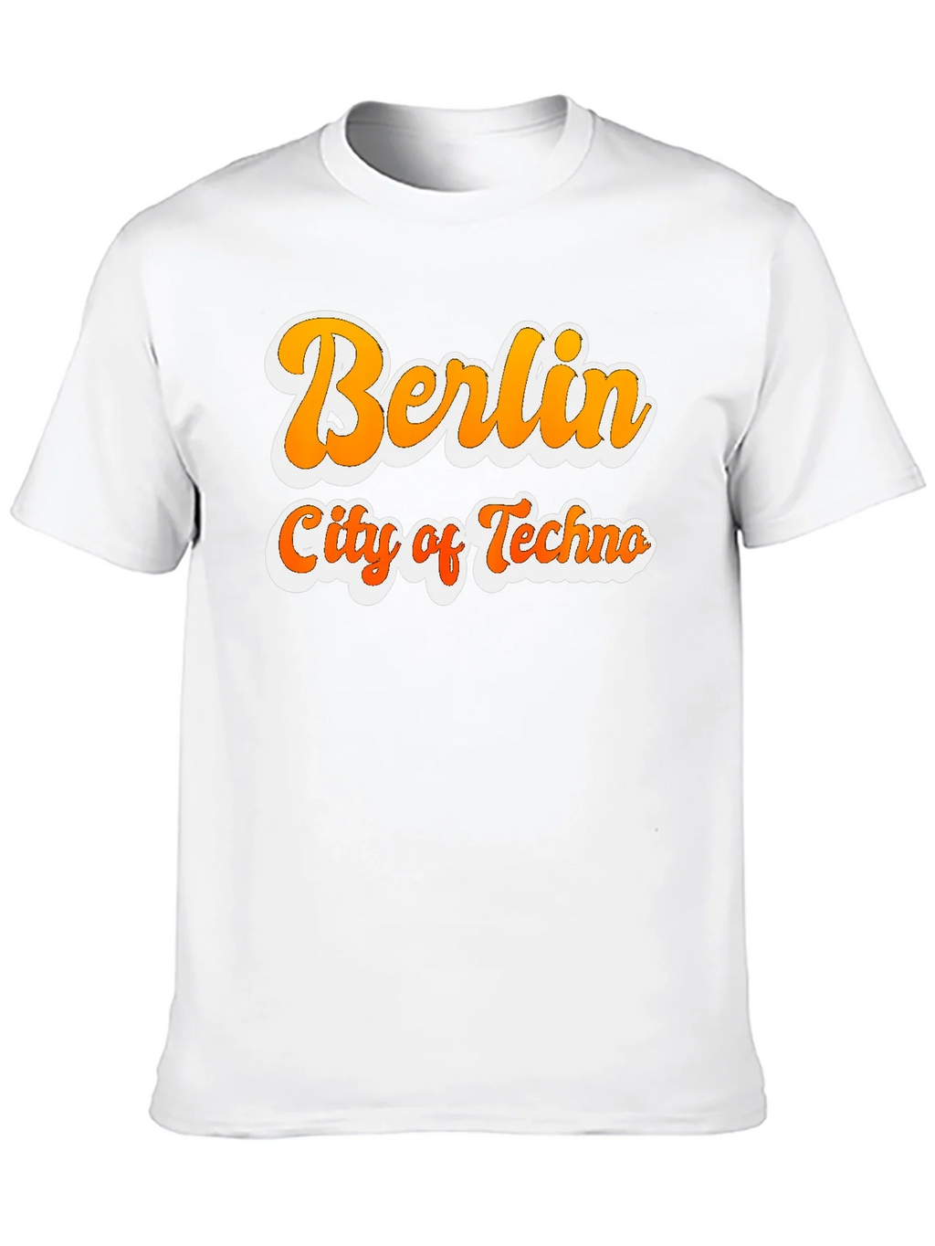 Berlin City of Techno Graphic T-Shirt - Black product image 9