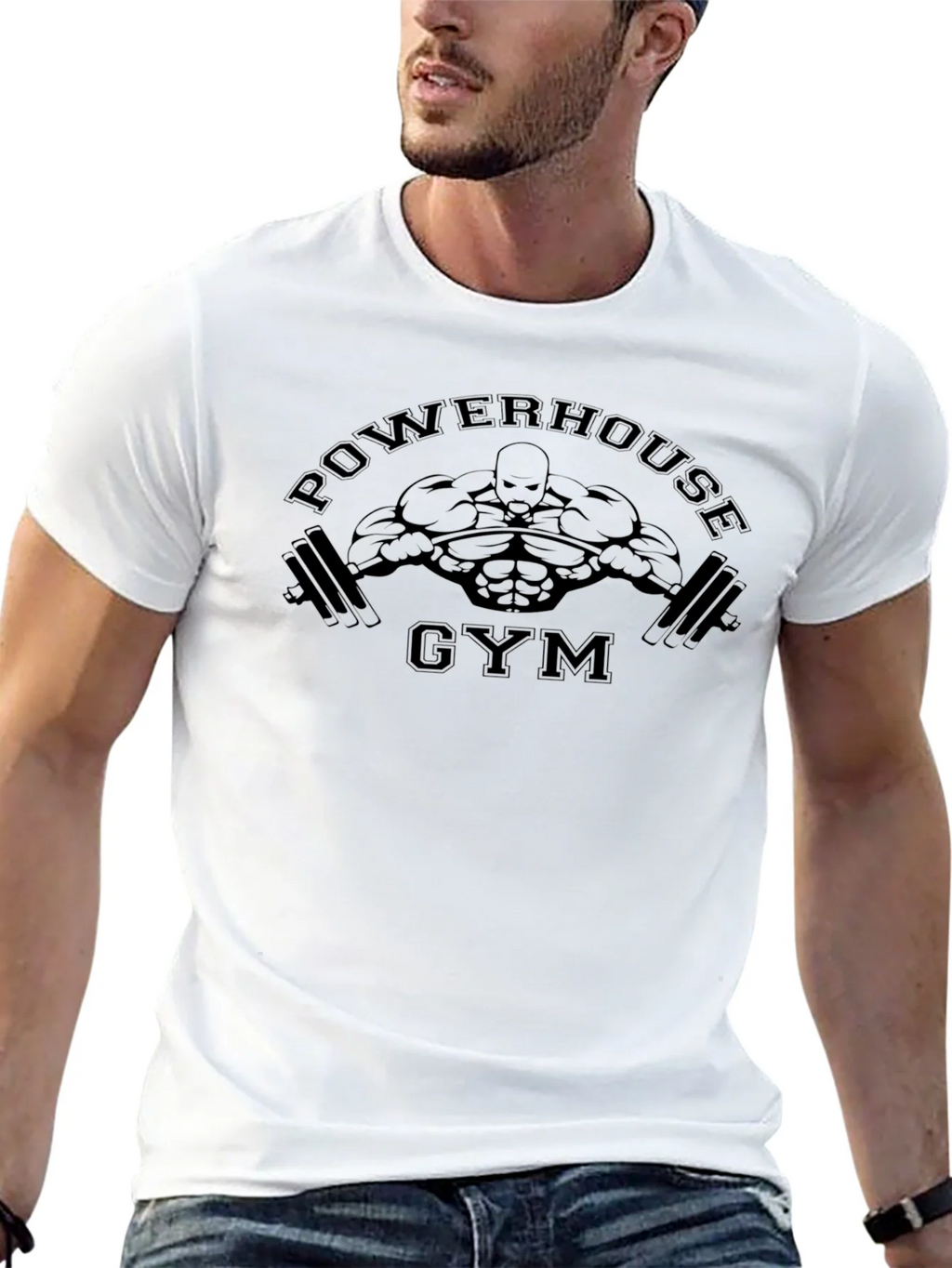 Powerhouse Gym Graphic T-Shirt Black product image 12