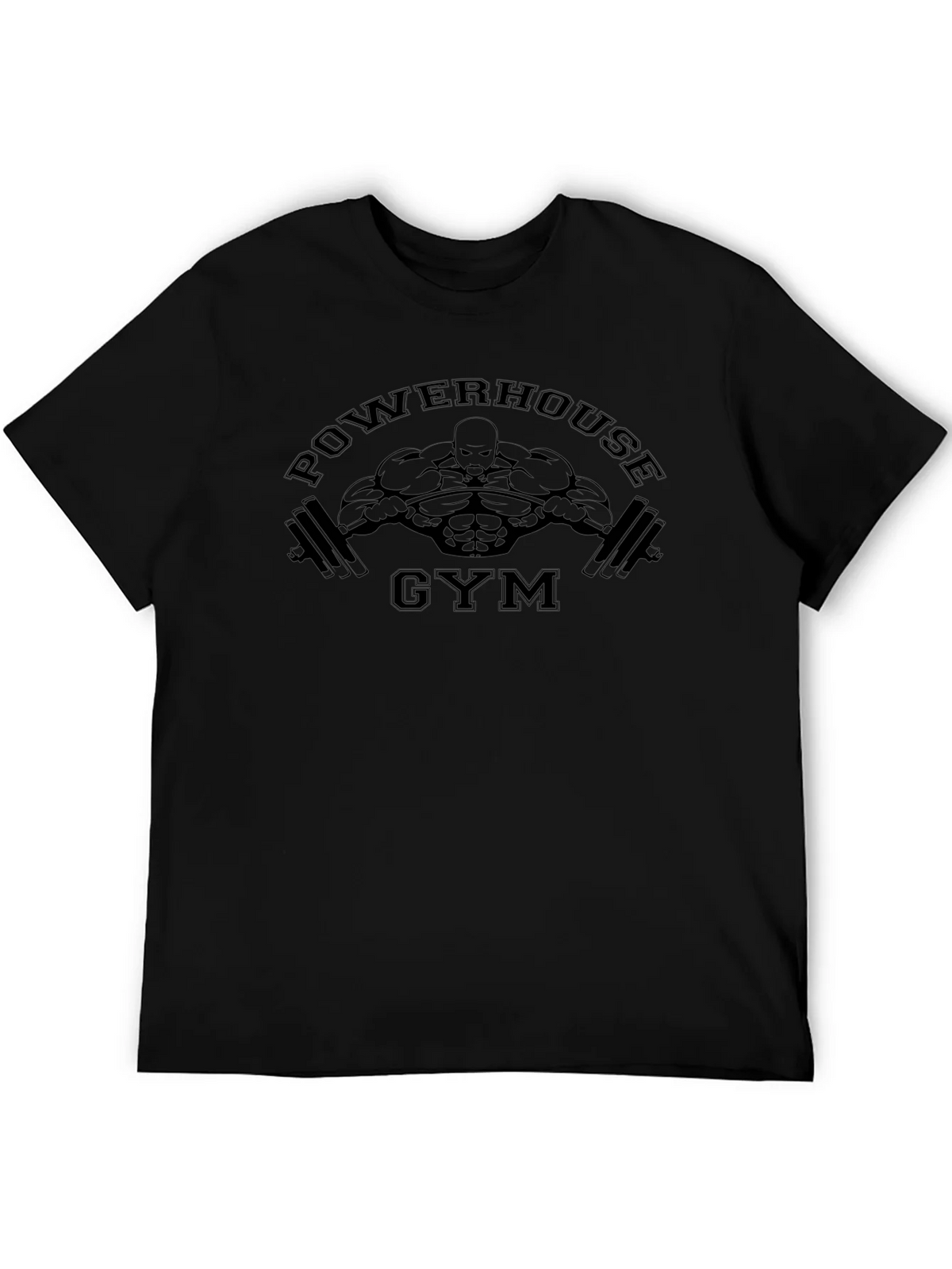 Powerhouse Gym Graphic T-Shirt Black product image 5