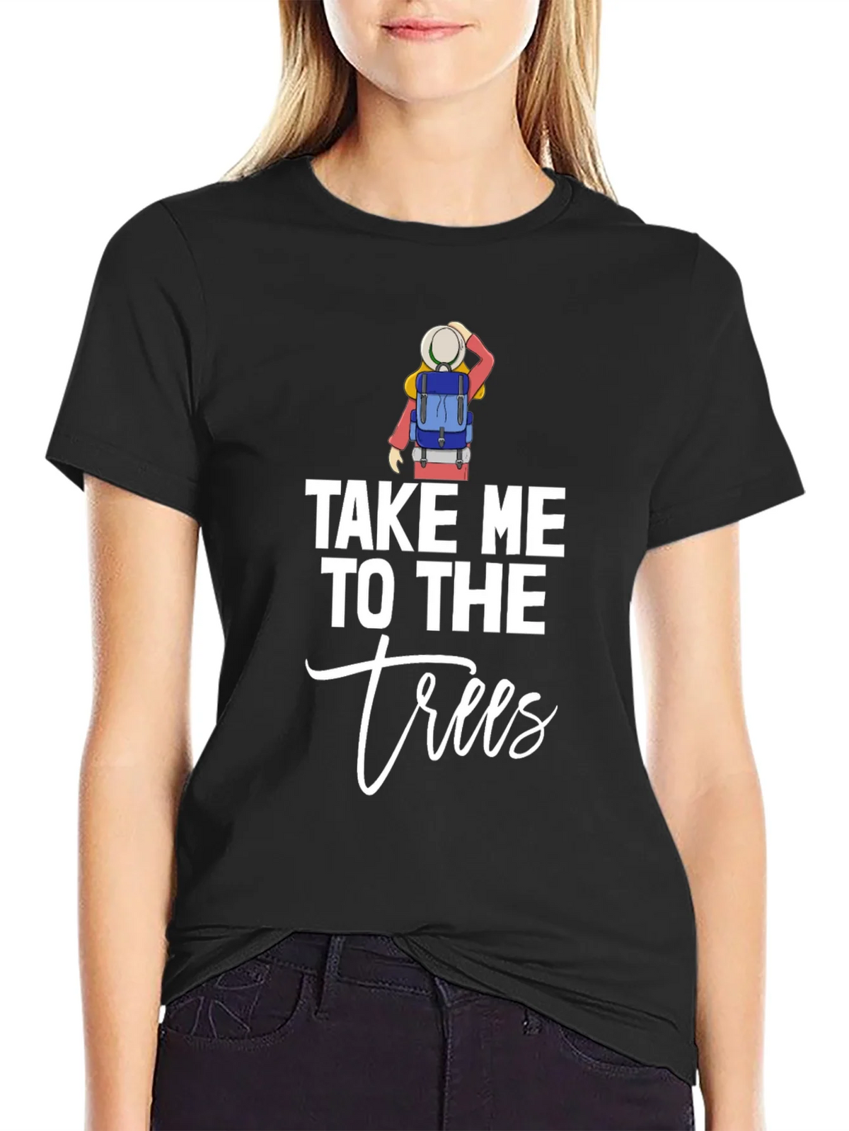Take Me To The Trees Graphic Tee product image 2