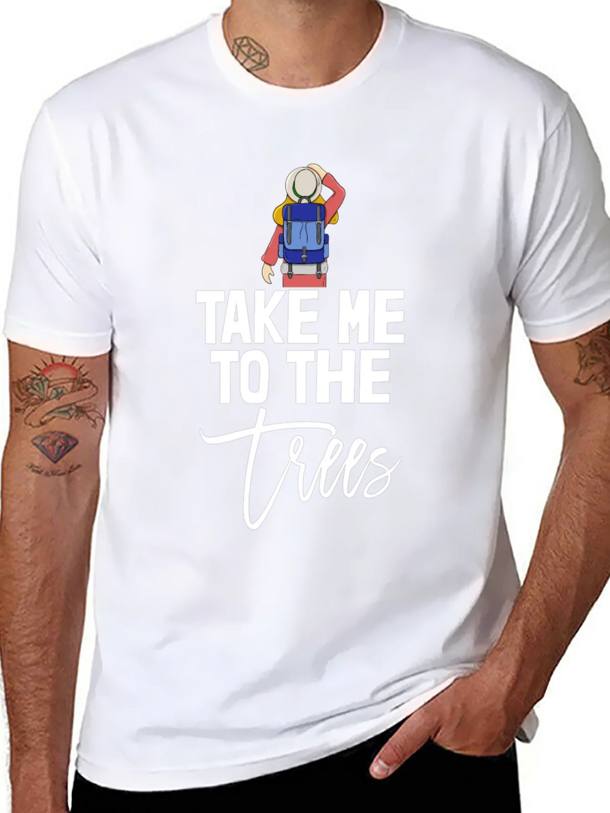 Take Me To The Trees Graphic Tee product image 6