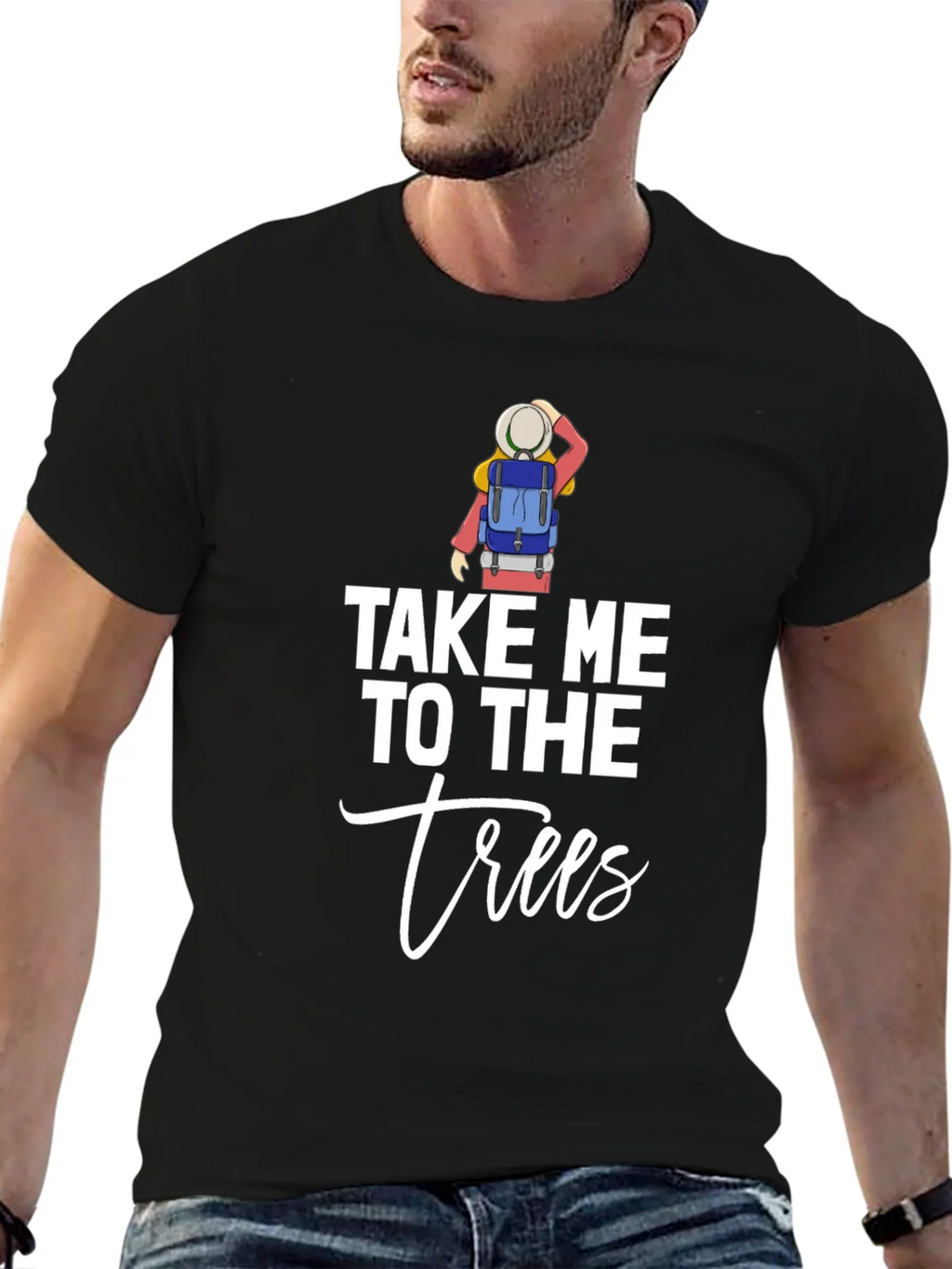 Take Me To The Trees Graphic Tee product image 5