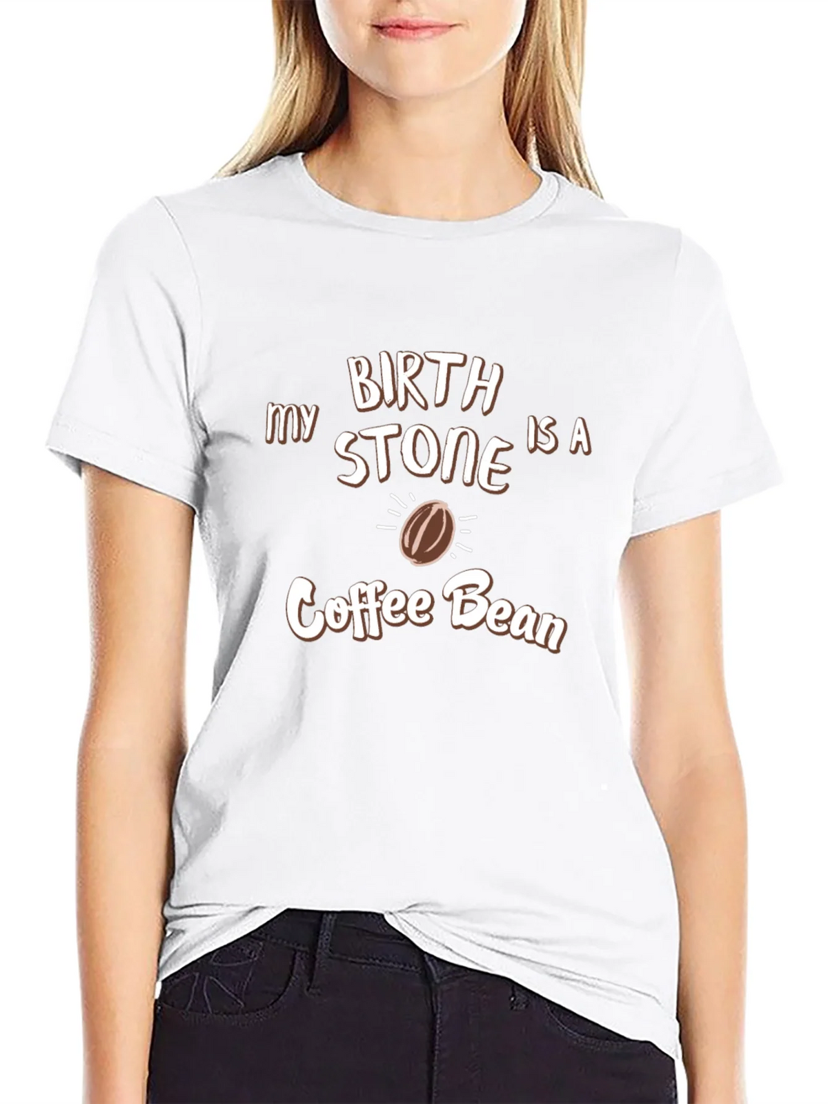 Coffee Bean Birthstone T-Shirt - Unisex Graphic Tee product image 4