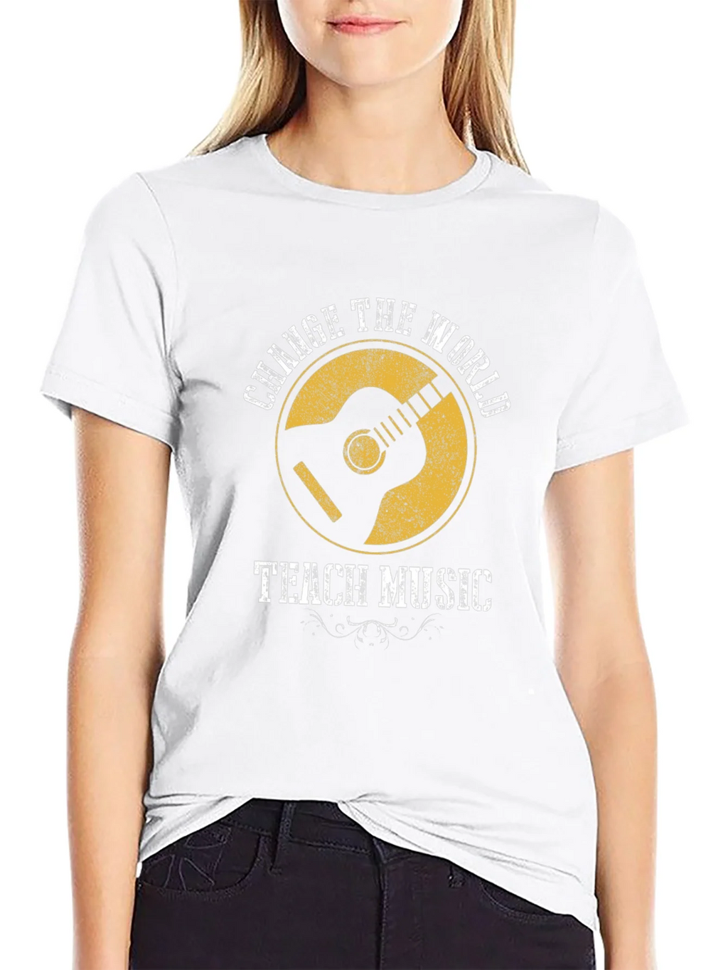Change The World Teach Music T-Shirt product image 5