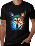 Wolf Graphic Tee - Cool Animal Design product image 1