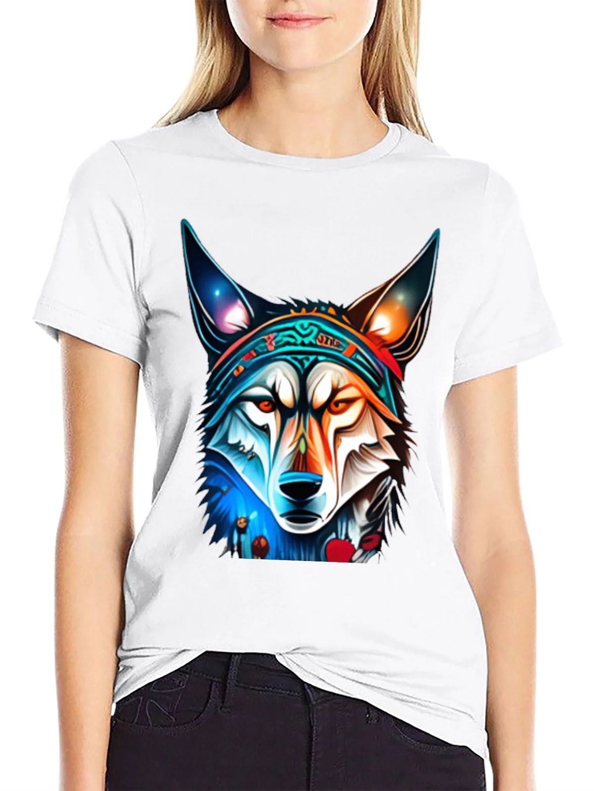 Wolf Graphic Tee - Cool Animal Design product image 8