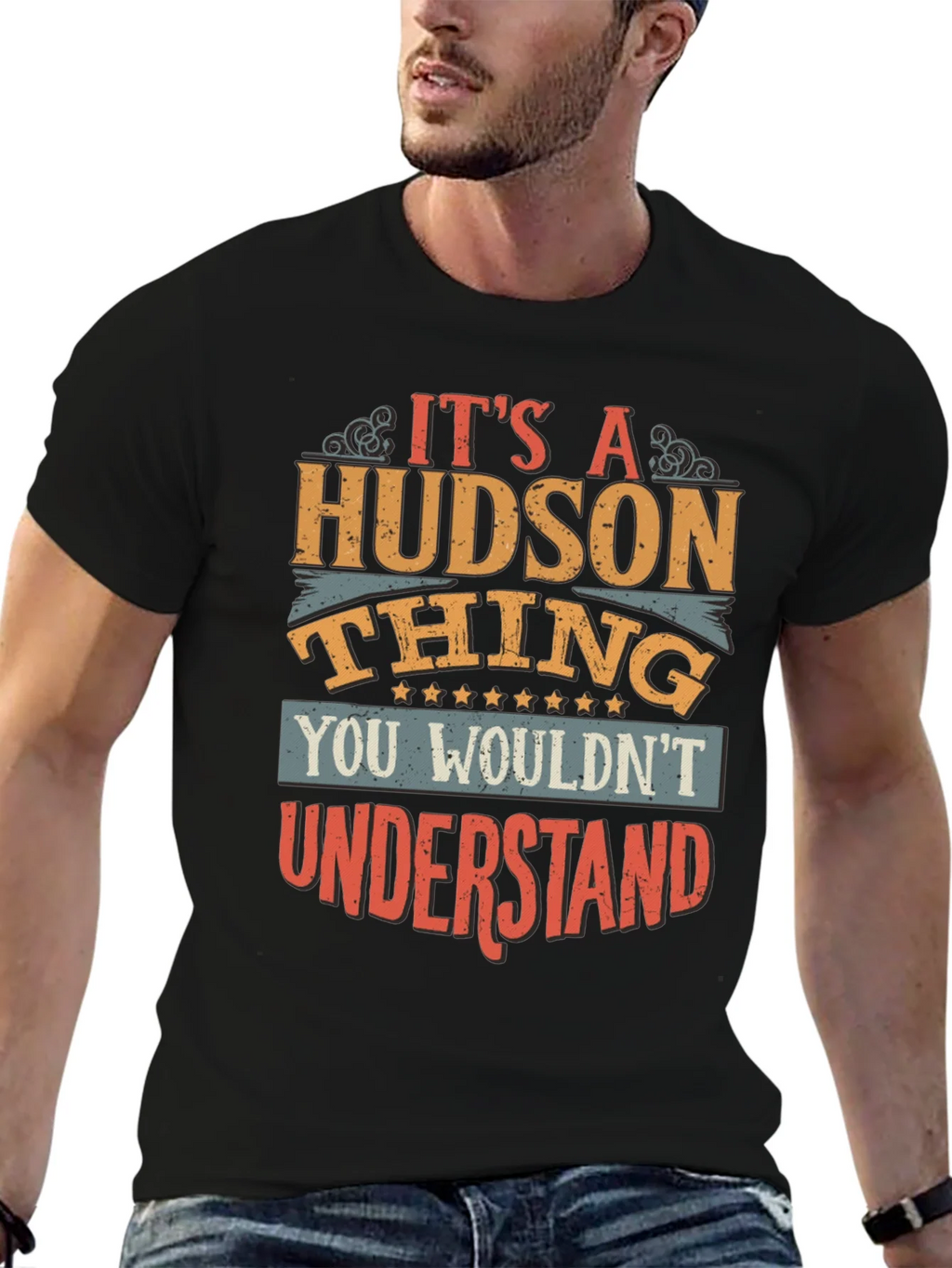 Hudson Thing T-Shirt - Funny Novelty Gift Tee product image 6