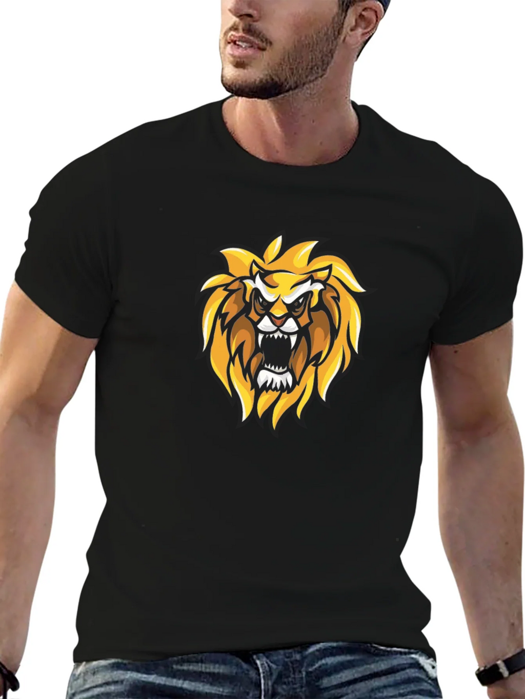 Roaring Lion Graphic Tee - Black product image 6