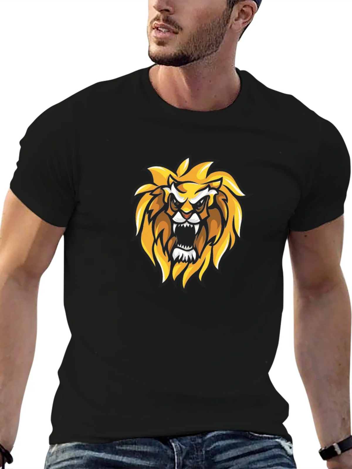 Roaring Lion Graphic Tee - Black product image 6