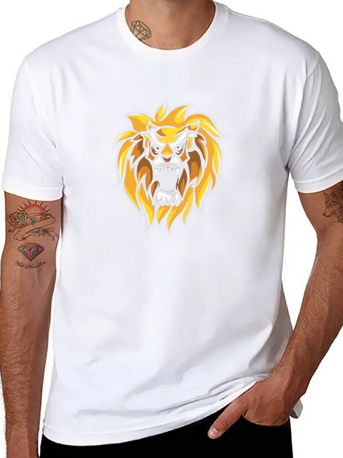 Roaring Lion Graphic Tee - Black product image 7