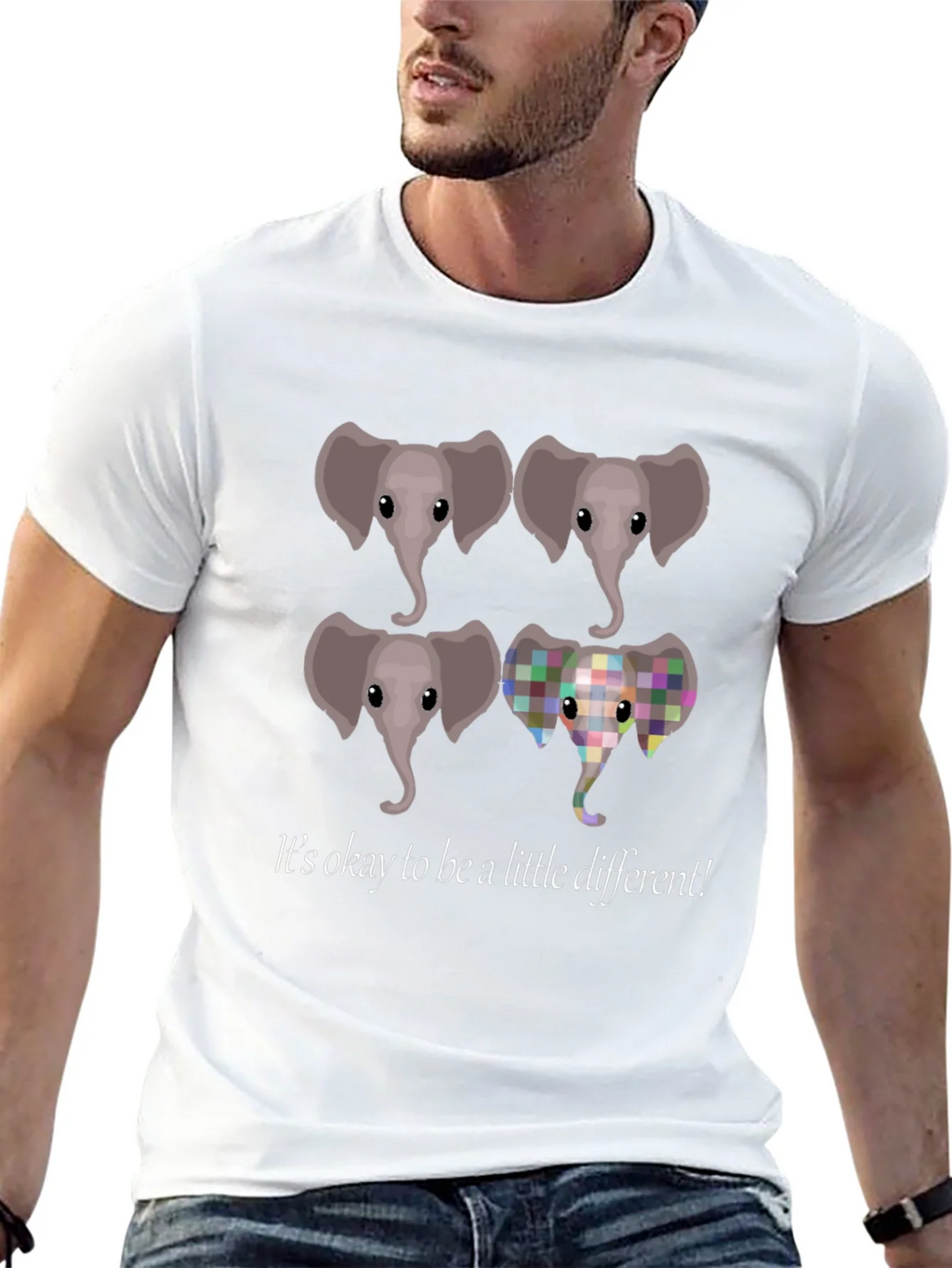 Be a Little Different Elephant T-Shirt product image 11
