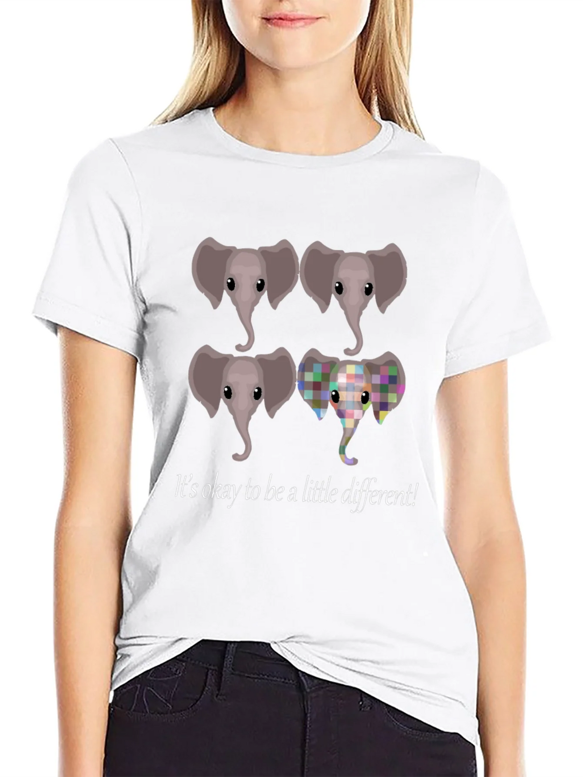 Be a Little Different Elephant T-Shirt product image 7