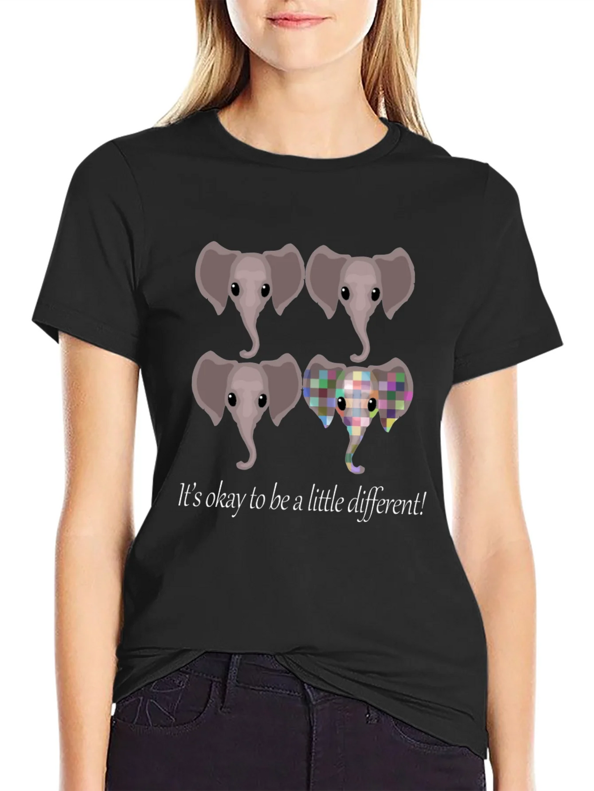 Be a Little Different Elephant T-Shirt product image 2