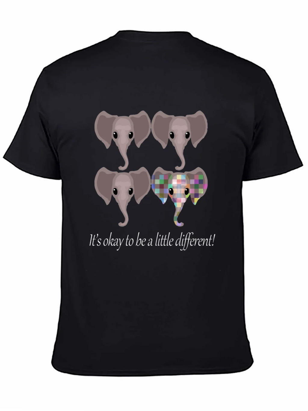 Be a Little Different Elephant T-Shirt product image 4