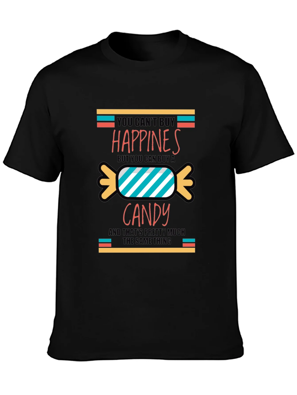 Funny Candy Happiness T-Shirt product image 3