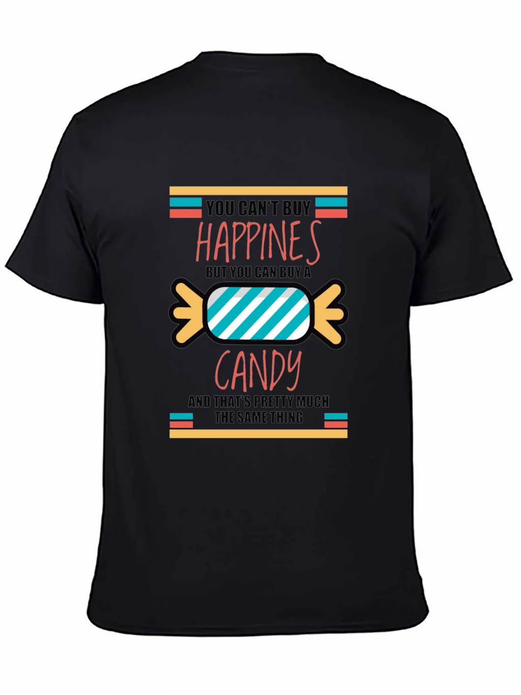Funny Candy Happiness T-Shirt product image 4
