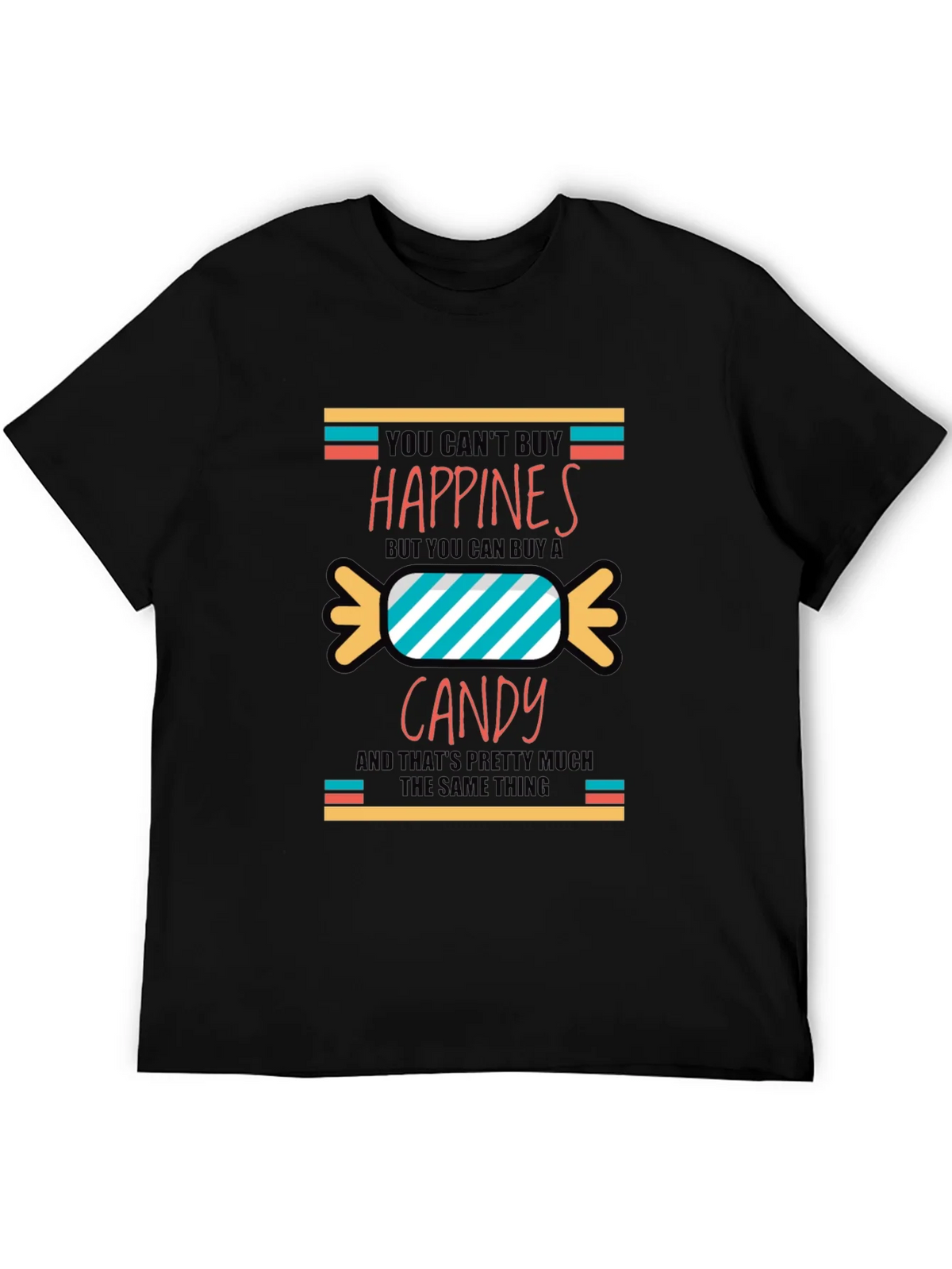 Funny Candy Happiness T-Shirt product image 5