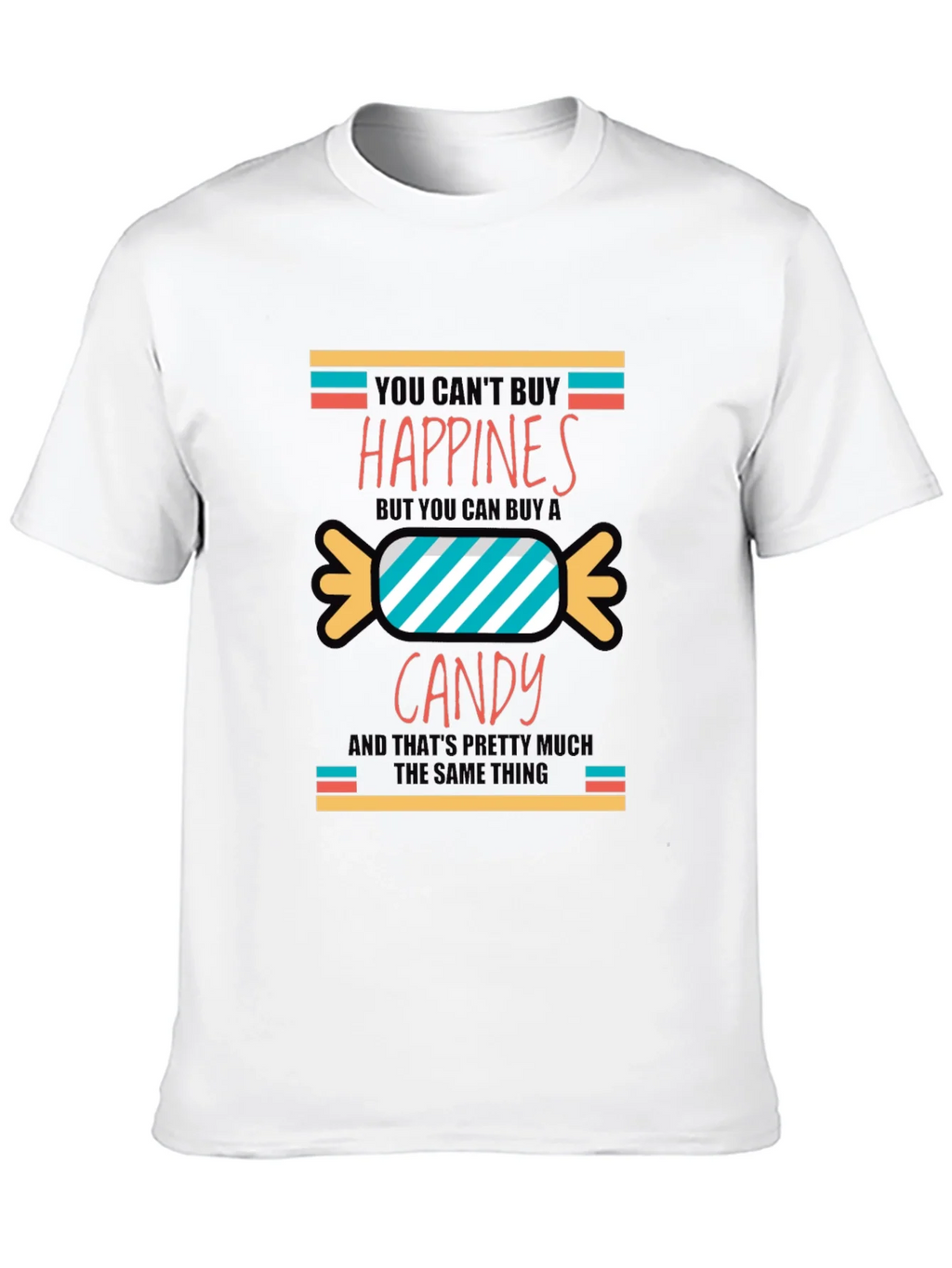 Funny Candy Happiness T-Shirt product image 9