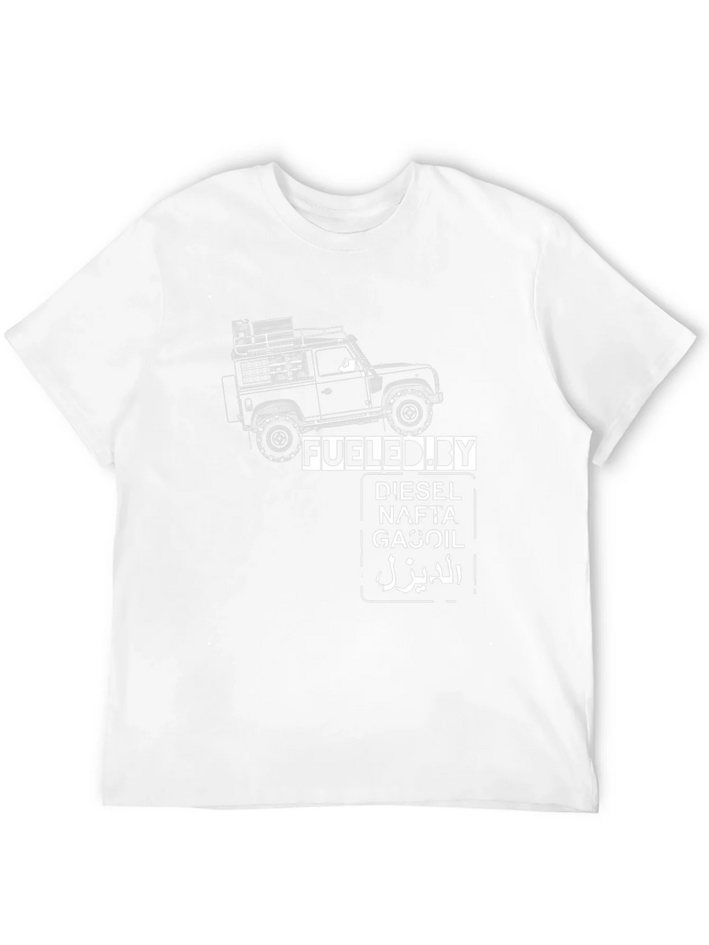 Fueled By Diesel T-Shirt - Automotive Enthusiast Tee product image 11