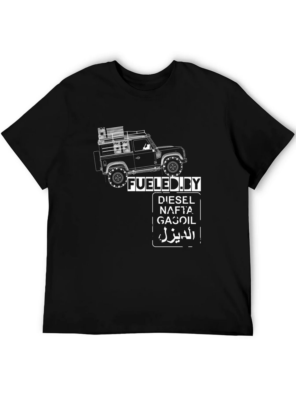 Fueled By Diesel T-Shirt - Automotive Enthusiast Tee product image 5