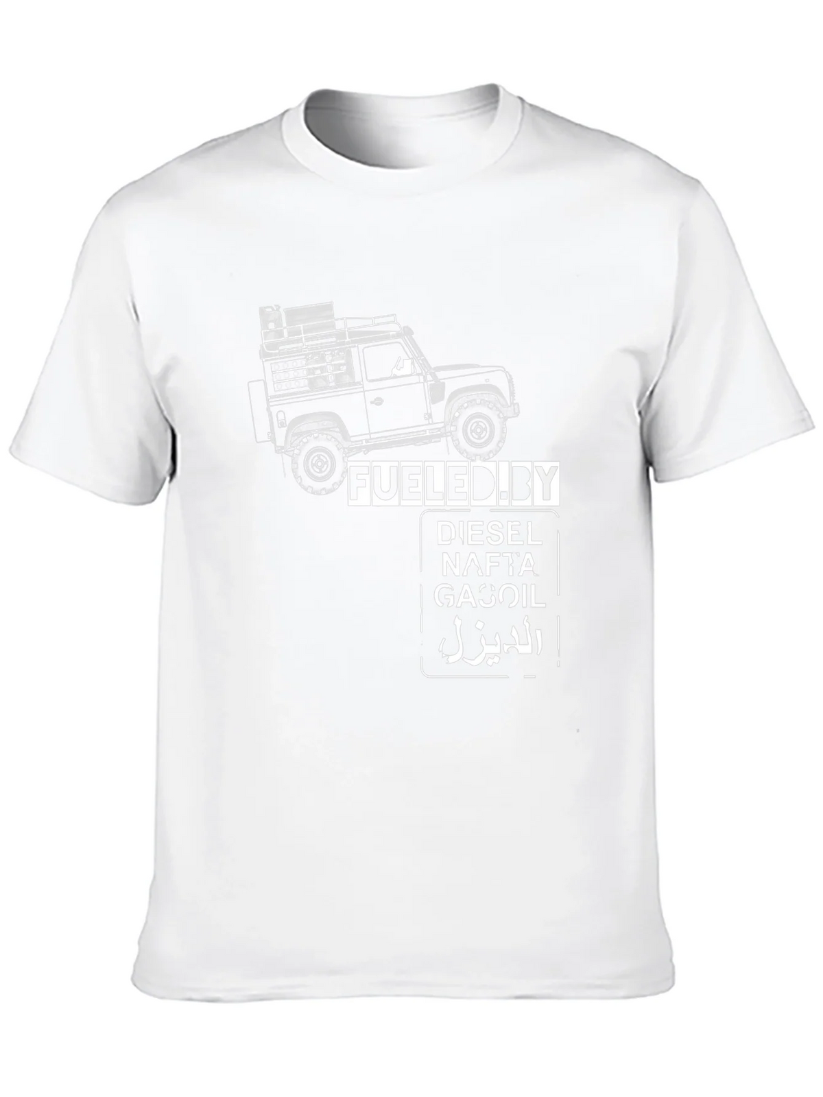 Fueled By Diesel T-Shirt - Automotive Enthusiast Tee product image 9