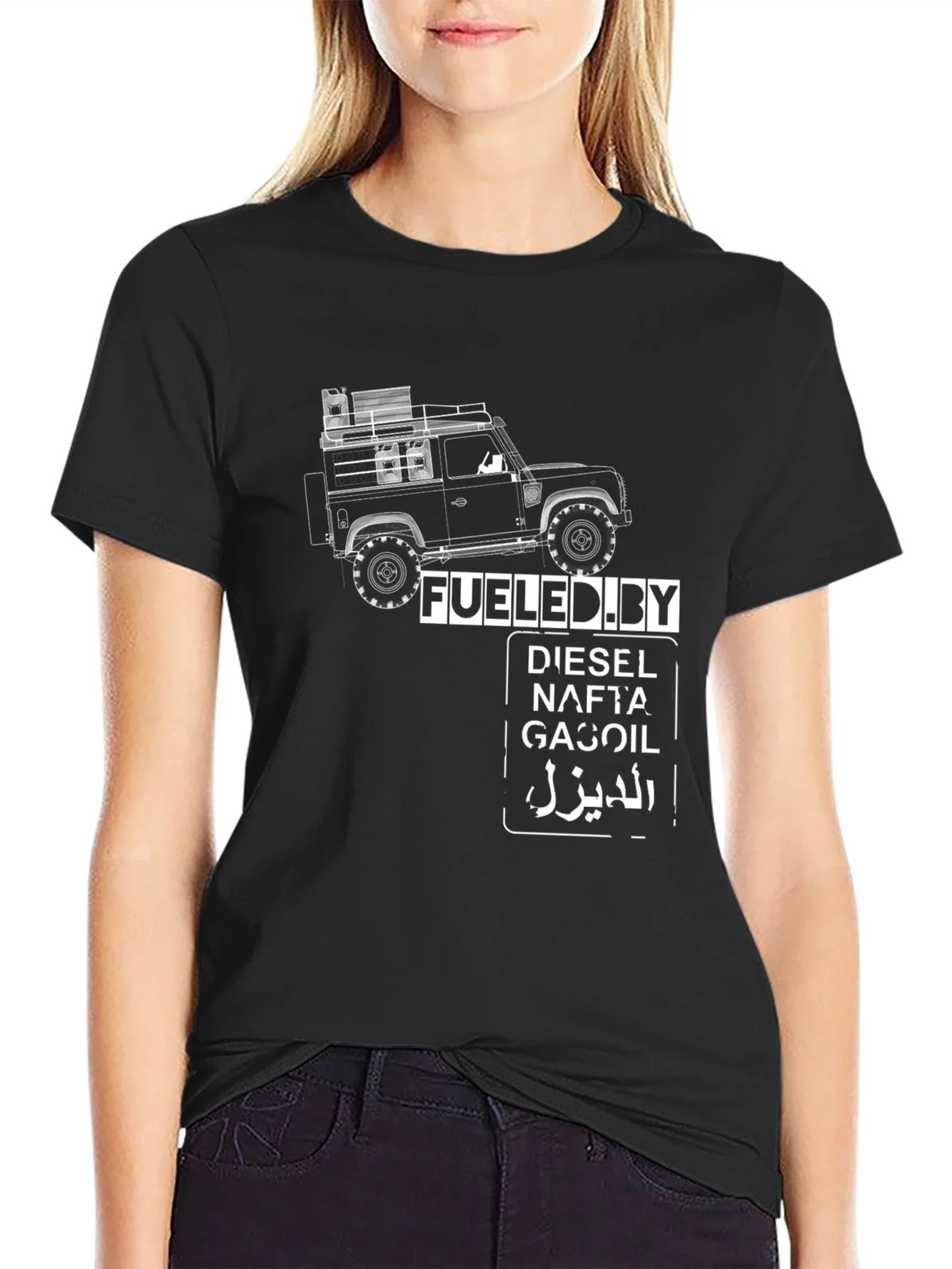 Fueled By Diesel T-Shirt - Automotive Enthusiast Tee product image 2