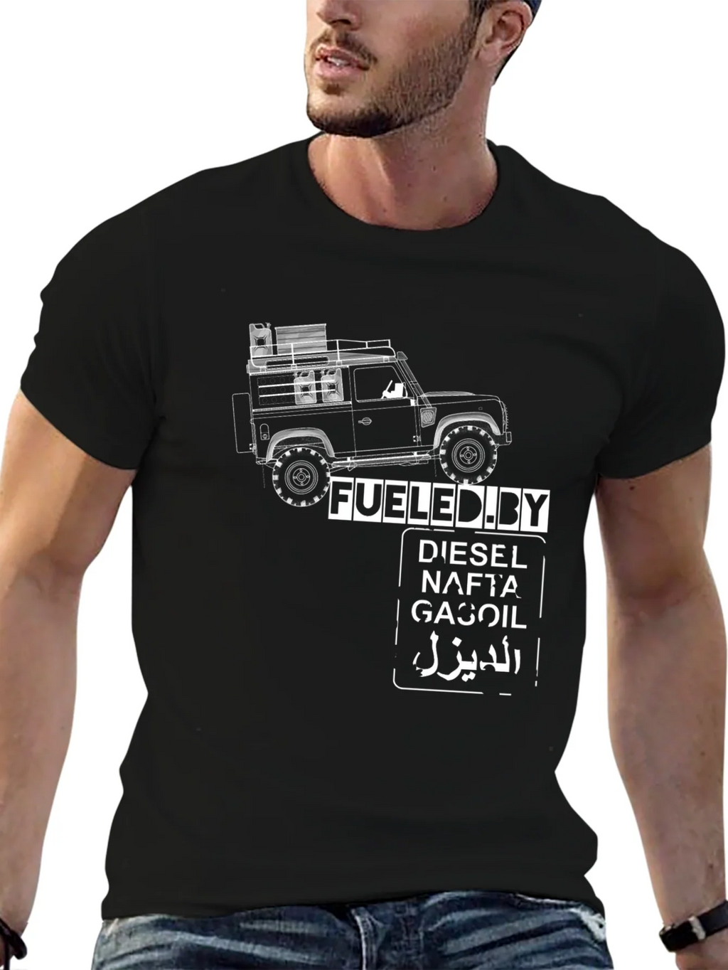 Fueled By Diesel T-Shirt - Automotive Enthusiast Tee product image 6