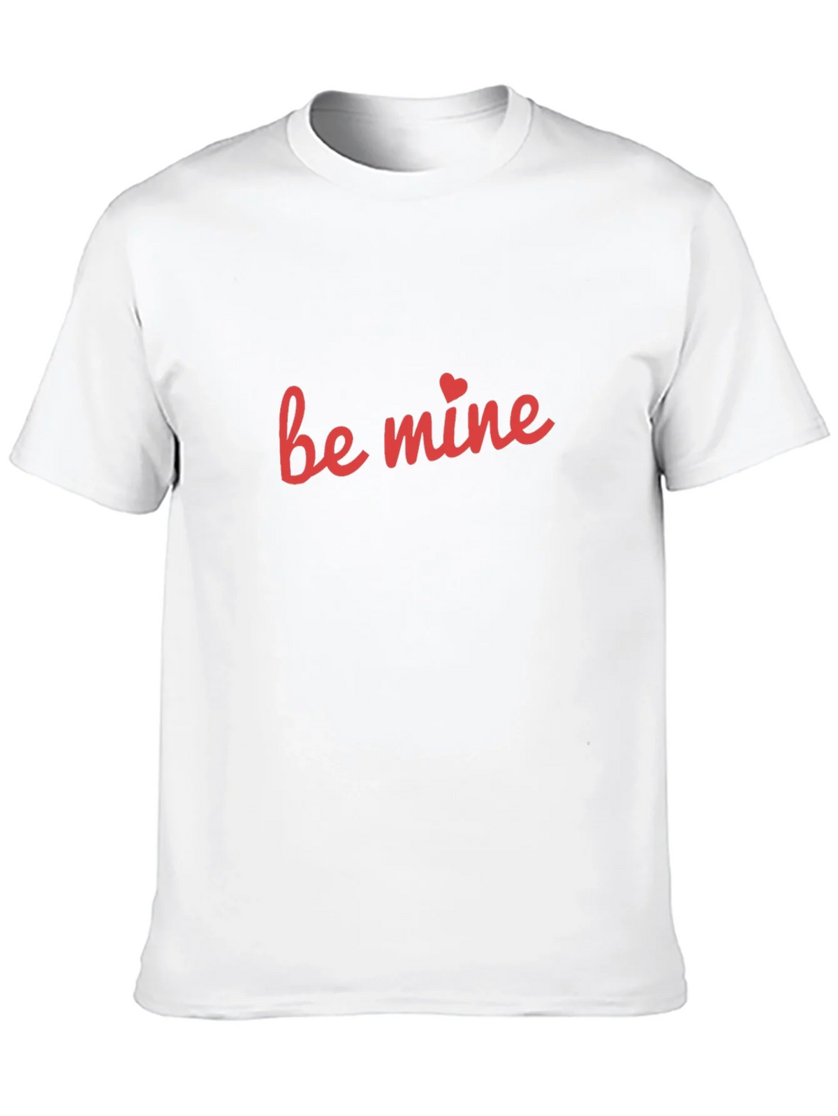 Be Mine Graphic Tee - Black Cotton Blend product image 9
