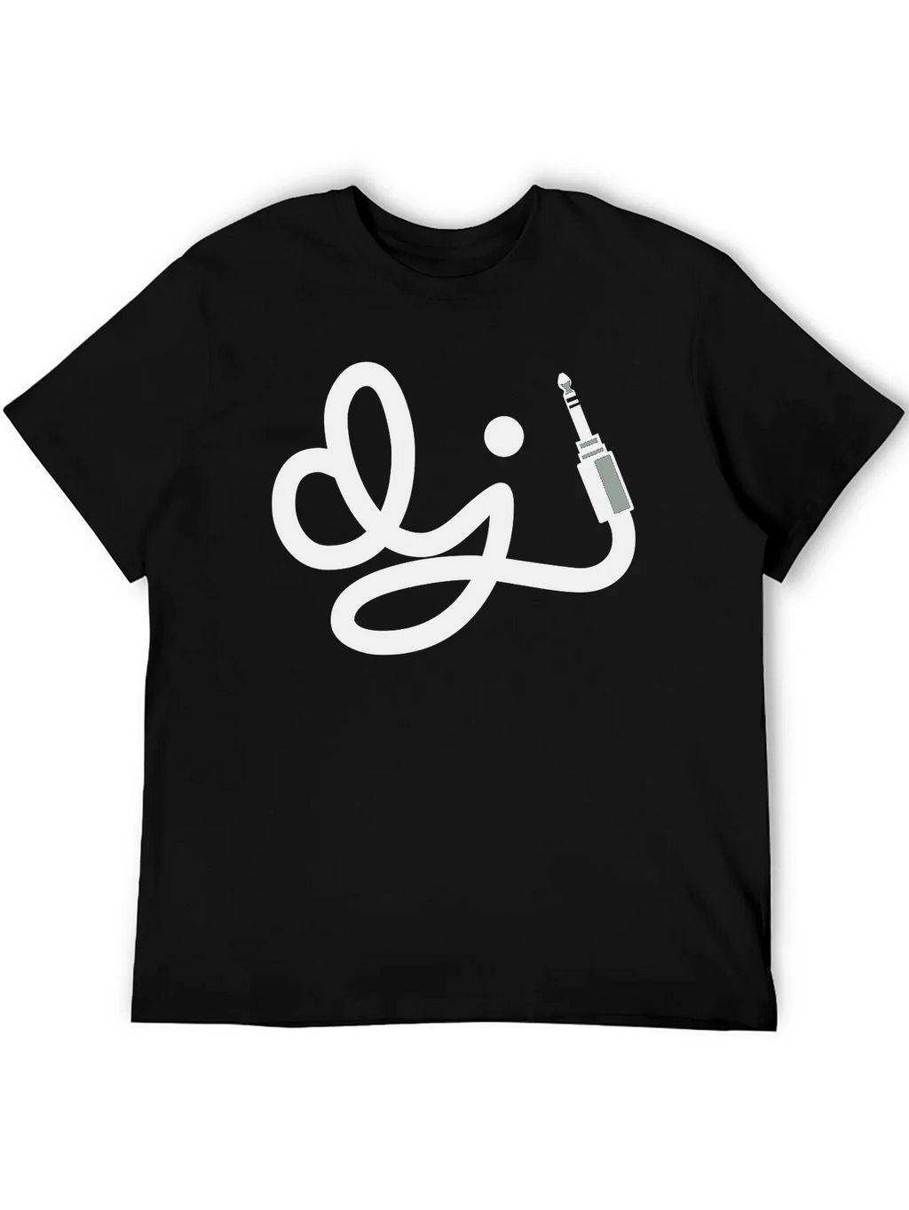 DJ Audio Jack Black T-Shirt product image 5