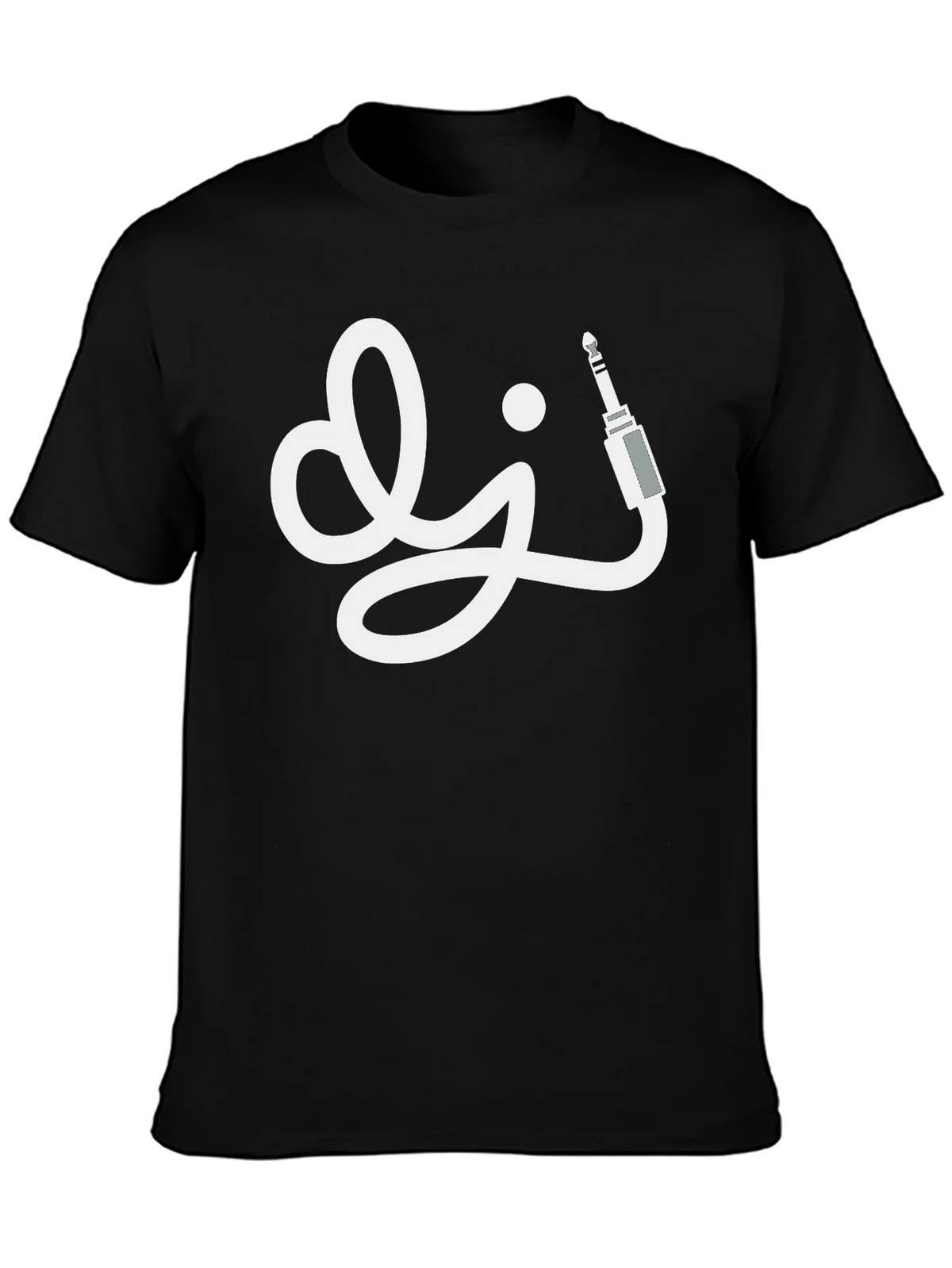 DJ Audio Jack Black T-Shirt product image 3