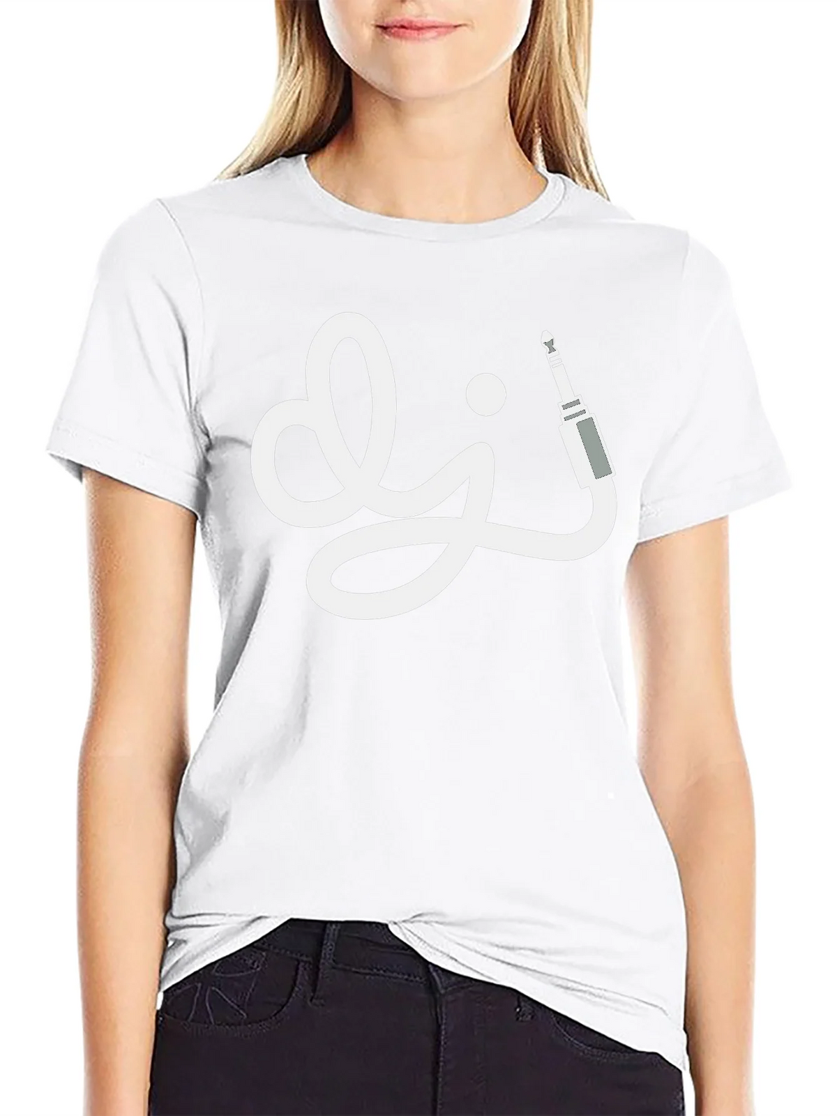 DJ Audio Jack Black T-Shirt product image 8
