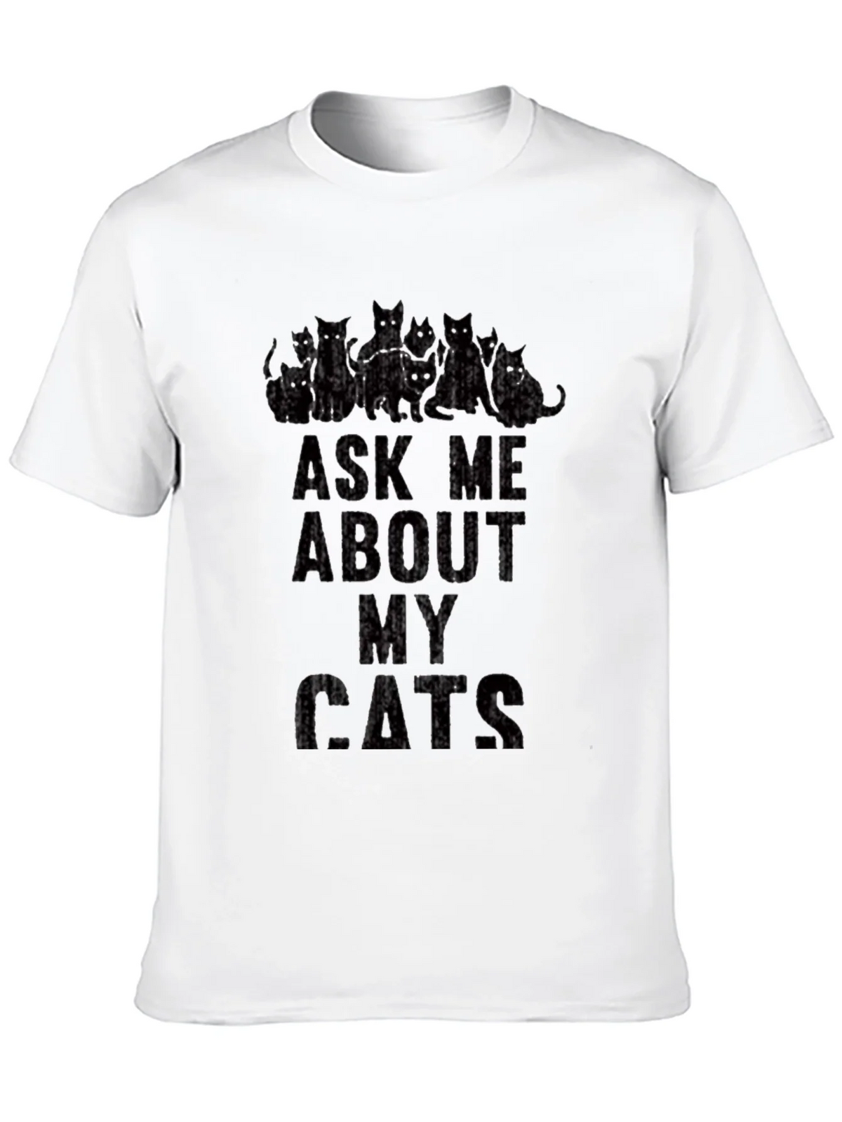 Ask Me About My Cats Graphic T-Shirt product image 9