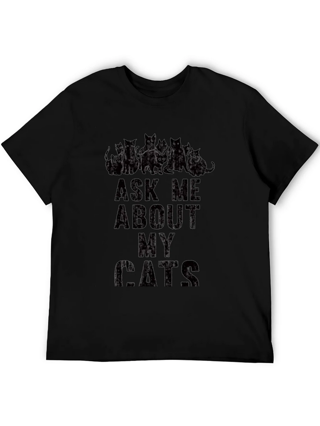 Ask Me About My Cats Graphic T-Shirt product image 5