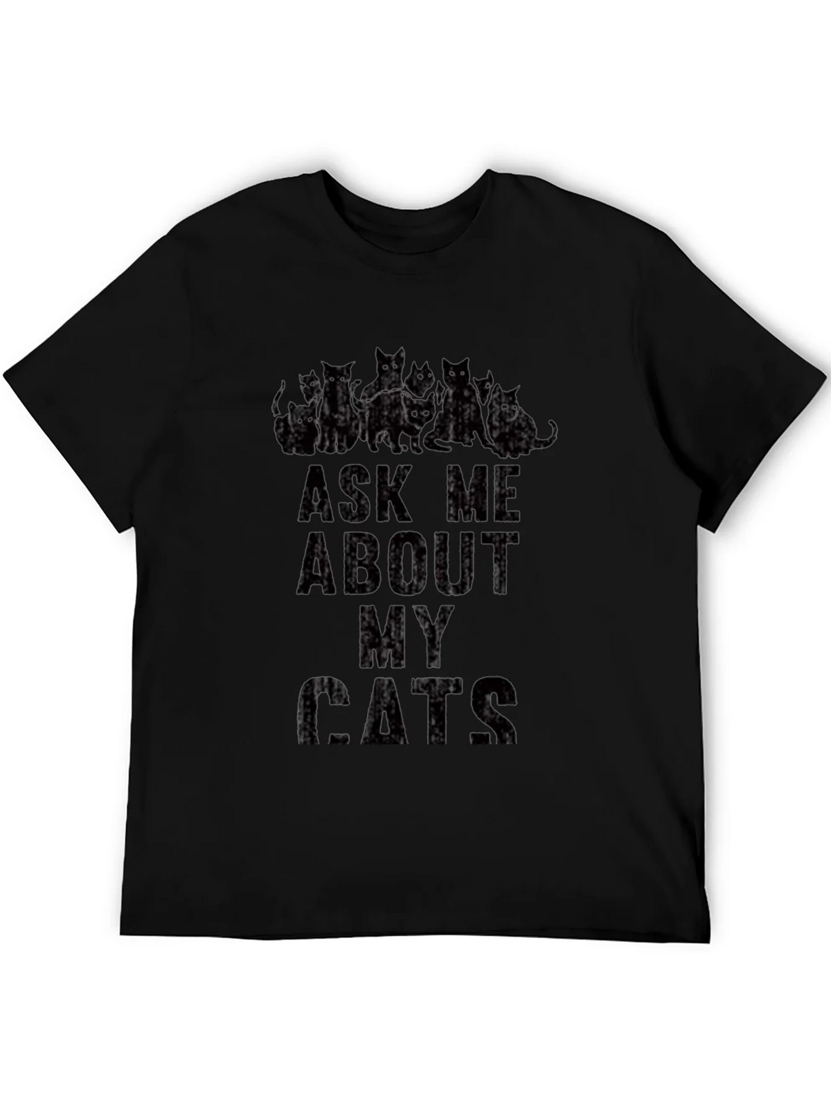 Ask Me About My Cats Graphic T-Shirt product image 5