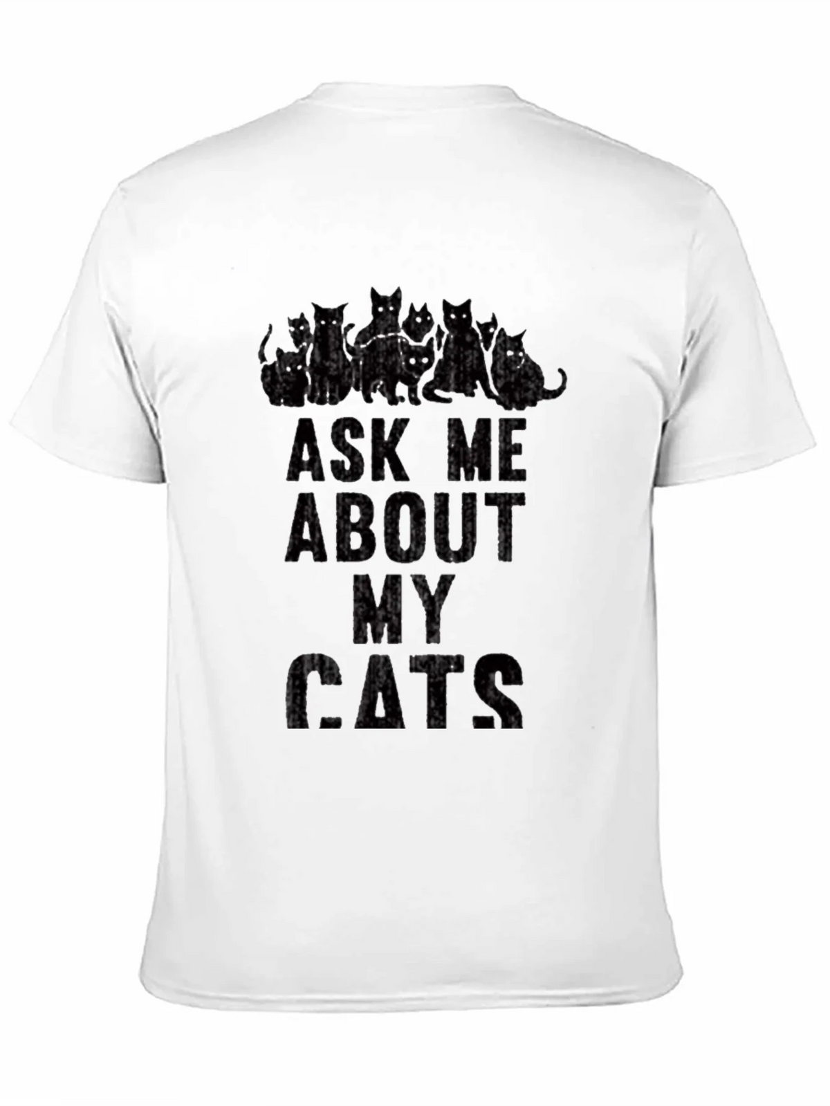 Ask Me About My Cats Graphic T-Shirt product image 10