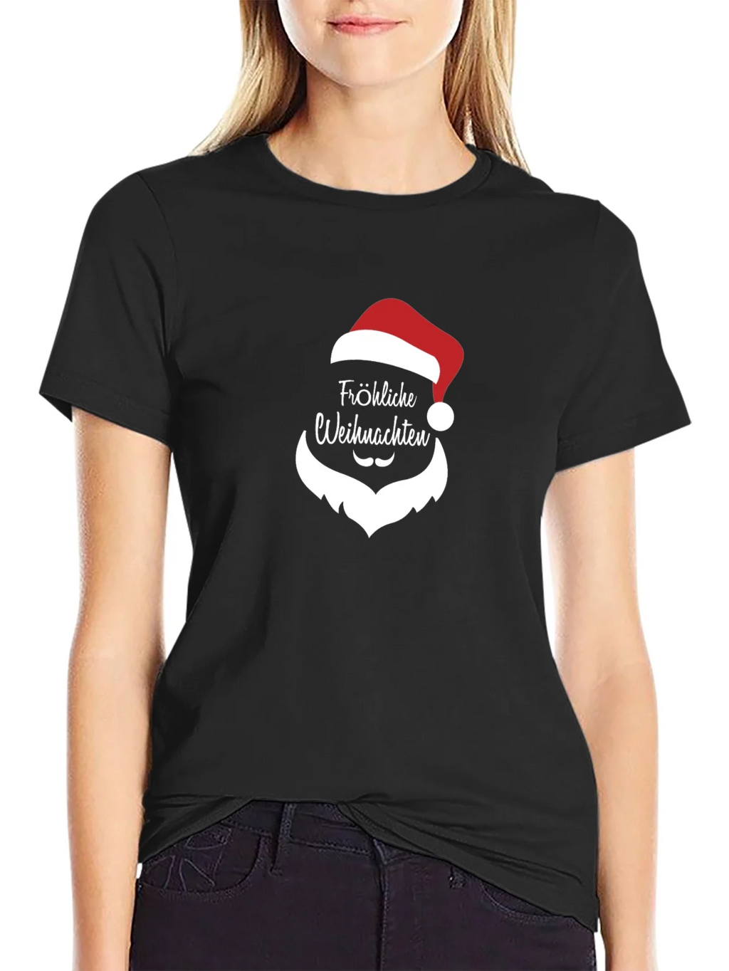 Festive Christmas T-Shirt - Fröhliche Weihnachten product image 2