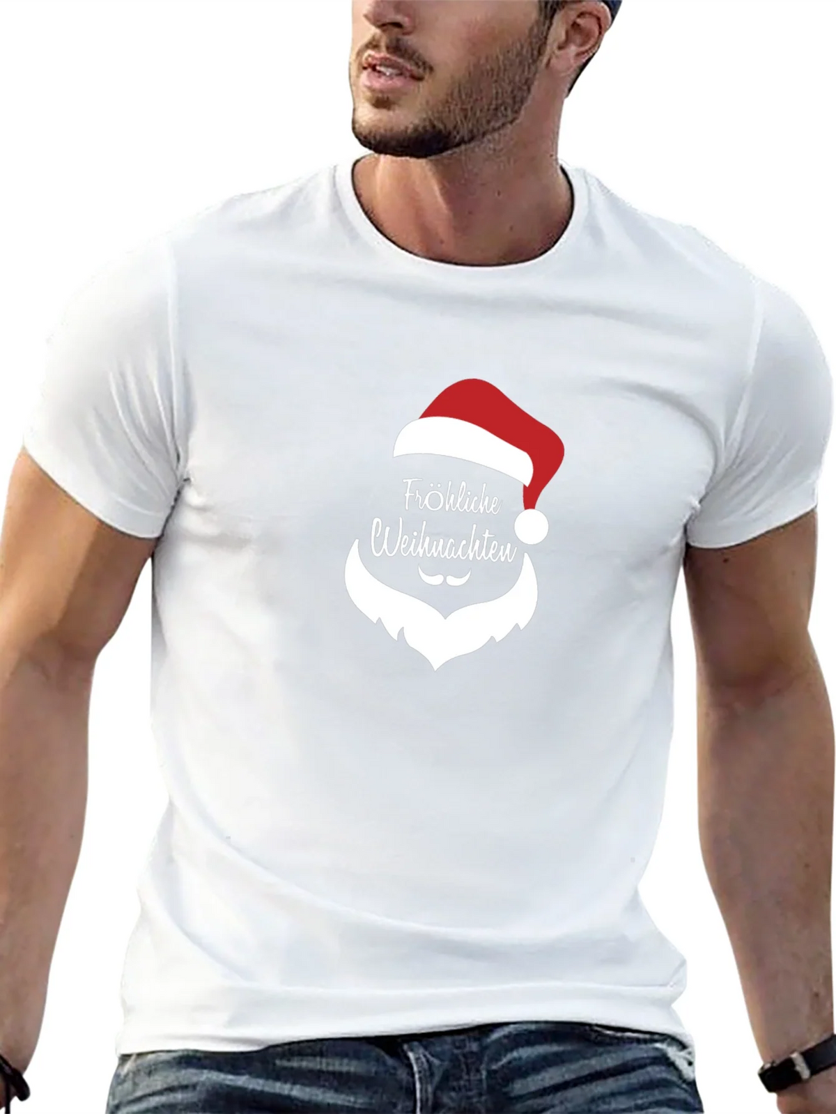 Festive Christmas T-Shirt - Fröhliche Weihnachten product image 12