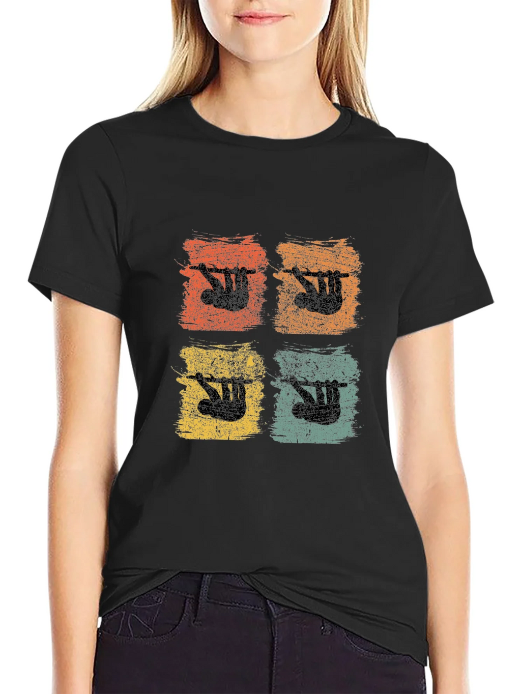 Retro Sloth Graphic Tee - Unique Design product image 2