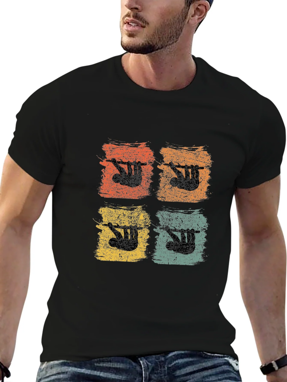 Retro Sloth Graphic Tee - Unique Design product image 6