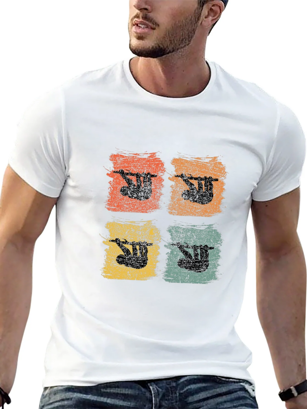 Retro Sloth Graphic Tee - Unique Design product image 12