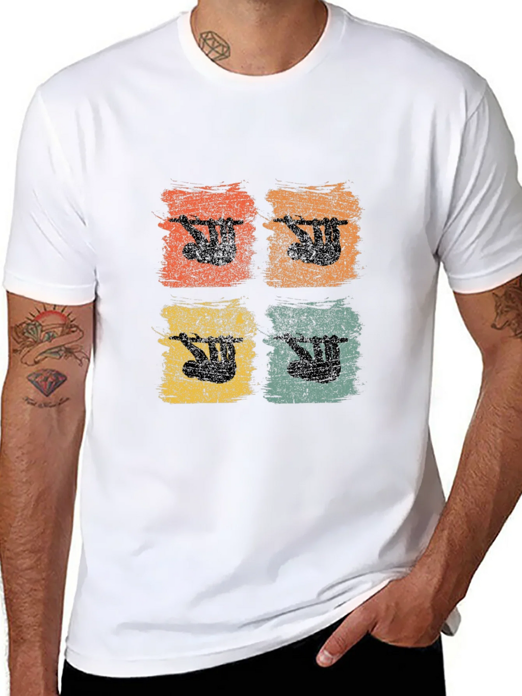 Retro Sloth Graphic Tee - Unique Design product image 7