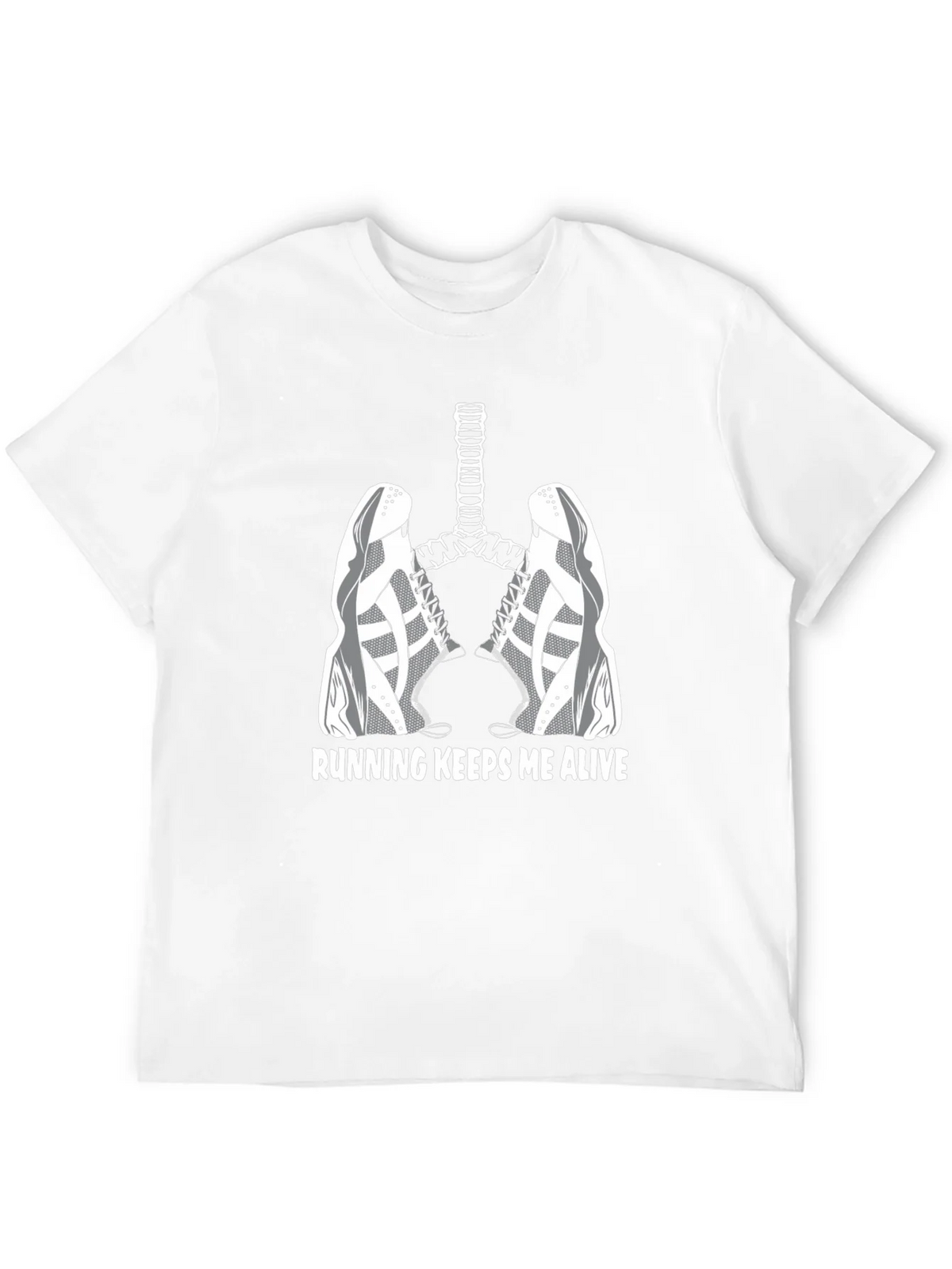 Running Keeps Me Alive Graphic Tee product image 4